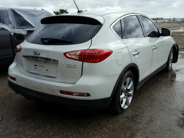 JN1AJ0HP8AM701157 - 2010 INFINITI EX35 BASE WHITE photo 4