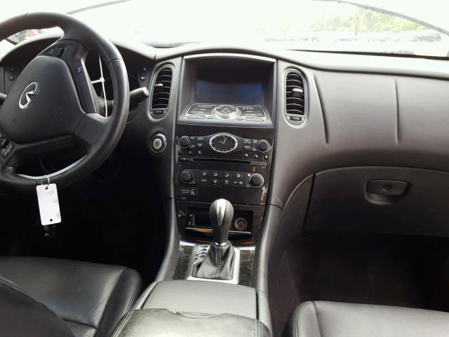 JN1AJ0HP8AM701157 - 2010 INFINITI EX35 BASE WHITE photo 9