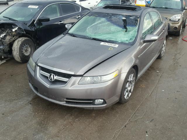 19UUA76577A014672 - 2007 ACURA TL TYPE S CHARCOAL photo 2