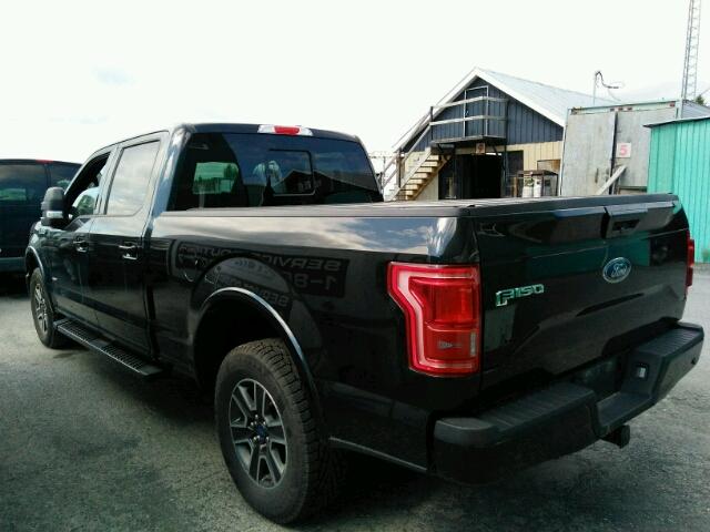 1FTFW1EG7FFA12060 - 2015 FORD F150 SUPER BLACK photo 3