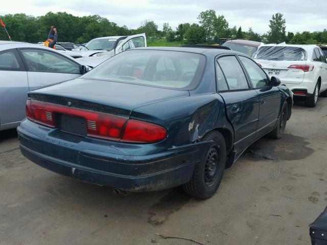 2G4WF5214X1509613 - 1999 BUICK REGAL GS GREEN photo 4