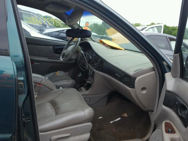 2G4WF5214X1509613 - 1999 BUICK REGAL GS GREEN photo 5