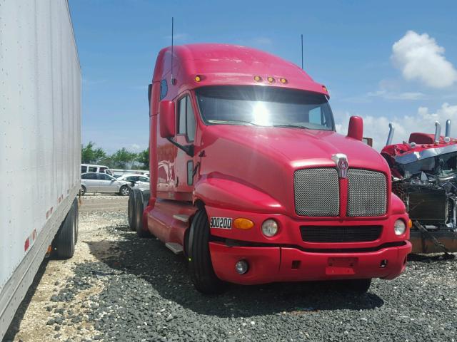 1XKTDB9X06J148606 - 2006 KENWORTH CONSTRUCTI RED photo 1