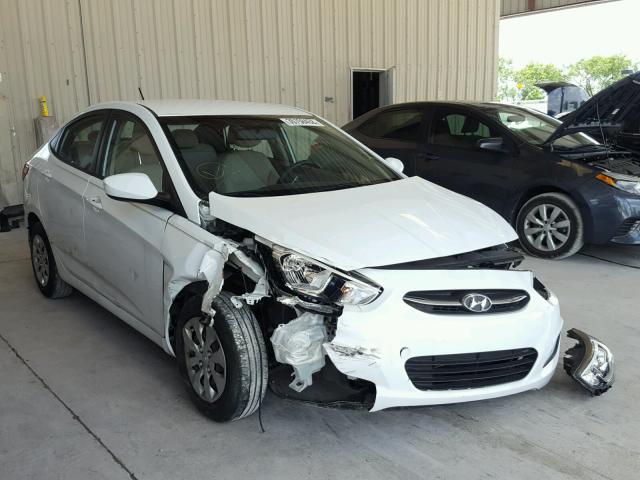 KMHCT4AE6GU973128 - 2016 HYUNDAI ACCENT SE WHITE photo 1