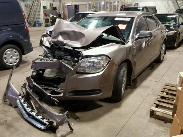 1G1ZB5E00CF210373 - 2012 CHEVROLET MALIBU LS ნაცრისფერი ფოტო 2