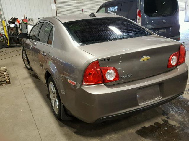 1G1ZB5E00CF210373 - 2012 CHEVROLET MALIBU LS ნაცრისფერი ფოტო 3