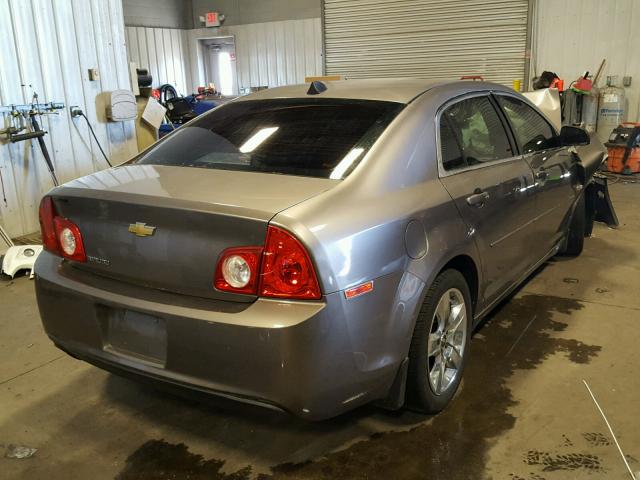 1G1ZB5E00CF210373 - 2012 CHEVROLET MALIBU LS ნაცრისფერი ფოტო 4