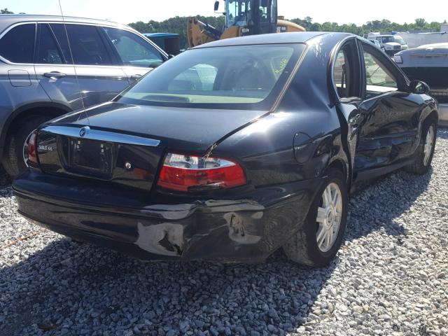 1MEFM50U05A606865 - 2005 MERCURY SABLE GS BLACK photo 4