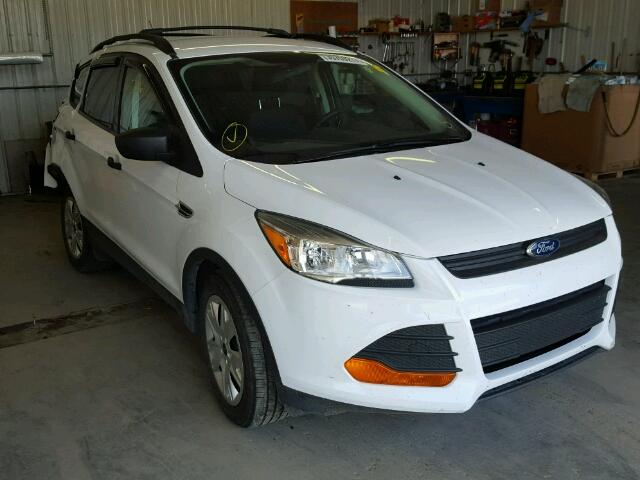 1FMCU0F79FUC27853 - 2015 FORD ESCAPE WHITE photo 1