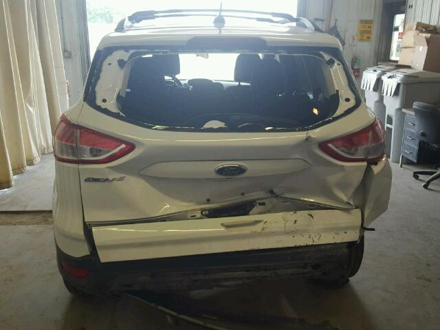 1FMCU0F79FUC27853 - 2015 FORD ESCAPE WHITE photo 9