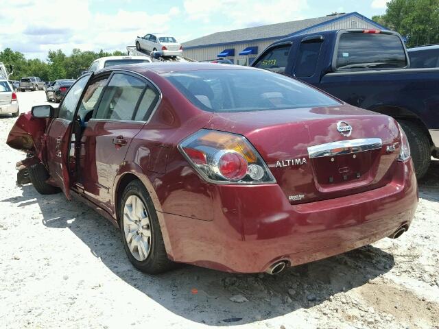 1N4AL2AP6CN540632 - 2012 NISSAN ALTIMA BURGUNDY photo 3