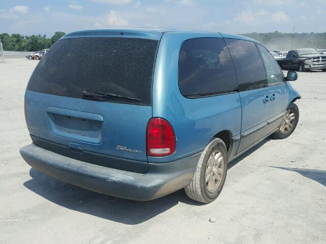 1B4GP54R8VB246190 - 1997 DODGE GRAND CARA BLUE photo 4