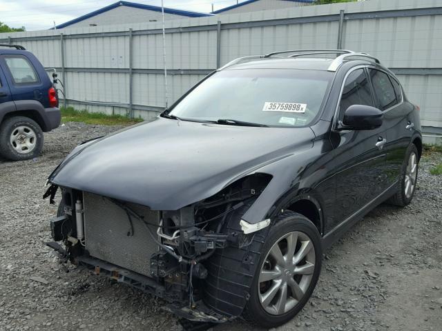 JN1AJ0HR9BM851832 - 2011 INFINITI EX35 BASE BLACK photo 2