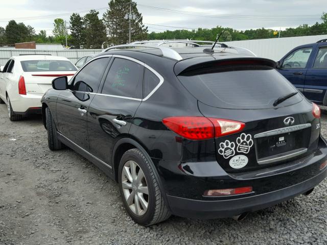 JN1AJ0HR9BM851832 - 2011 INFINITI EX35 BASE BLACK photo 3