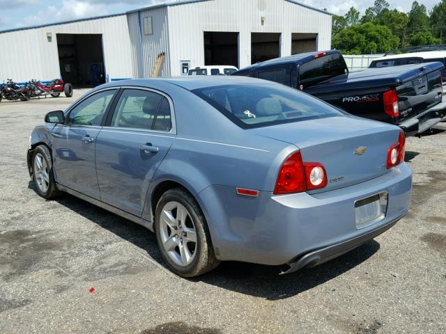 1G1ZG57B59F155380 - 2009 CHEVROLET MALIBU LS 蓝色 照片 3