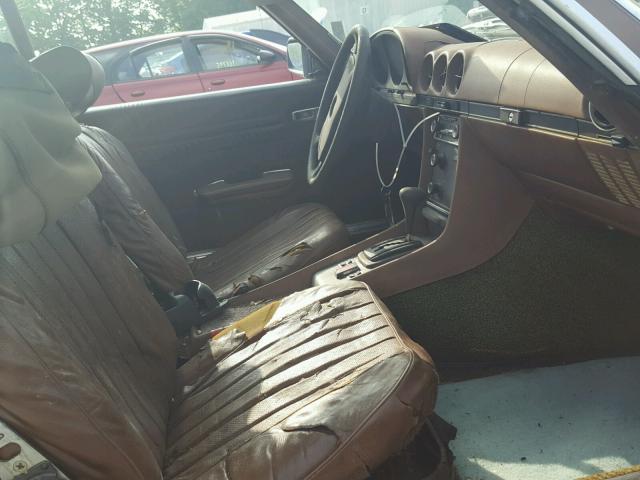 10704412031929 - 1976 MERCEDES-BENZ 450SL BROWN photo 5