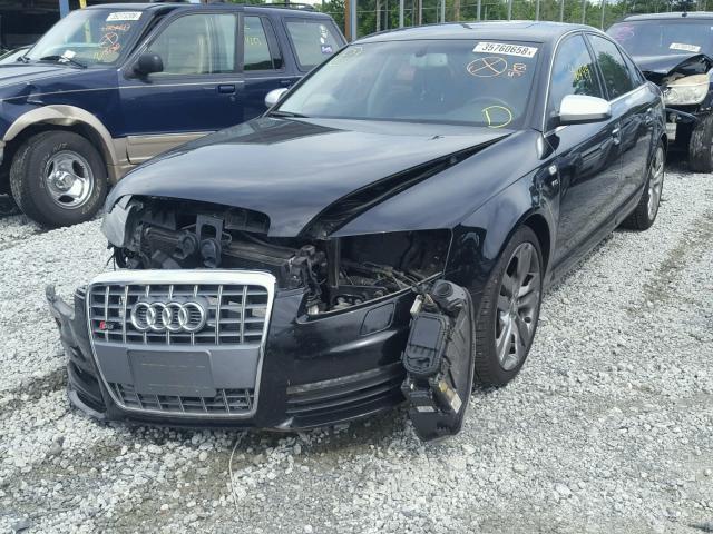 WAUDN74F08N084438 - 2008 AUDI S6 QUATTRO BLACK photo 2