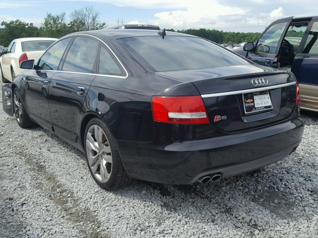 WAUDN74F08N084438 - 2008 AUDI S6 QUATTRO BLACK photo 3