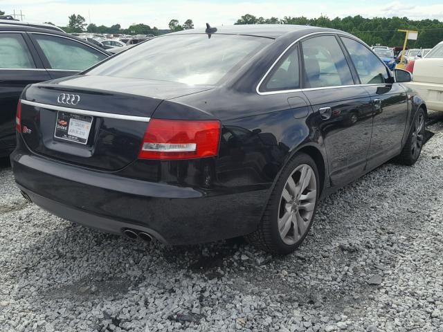 WAUDN74F08N084438 - 2008 AUDI S6 QUATTRO BLACK photo 4