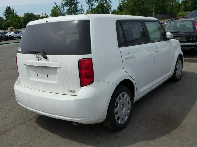 JTLKE50E581047182 - 2008 TOYOTA SCION XB Weiß Foto 4