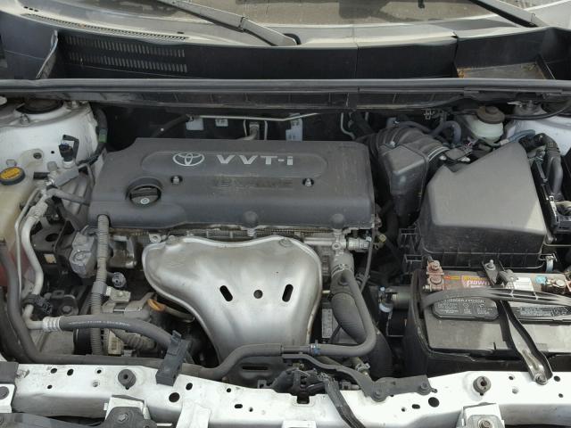 JTLKE50E581047182 - 2008 TOYOTA SCION XB Weiß Foto 7