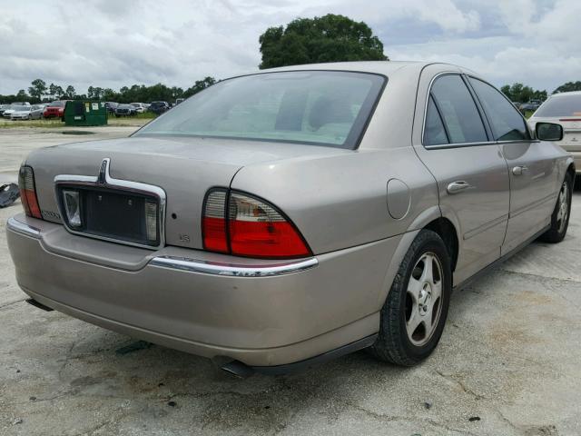 1LNHM86S43Y702676 - 2003 LINCOLN LS TAN photo 4