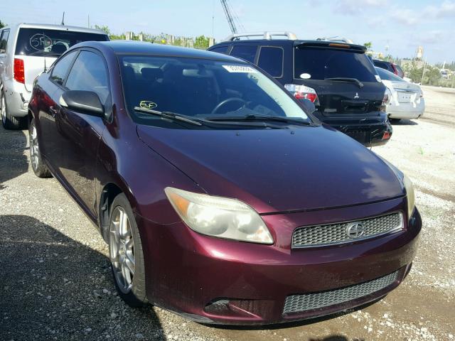 JTKDE177860072545 - 2006 TOYOTA SCION TC 勃艮第红 照片 1