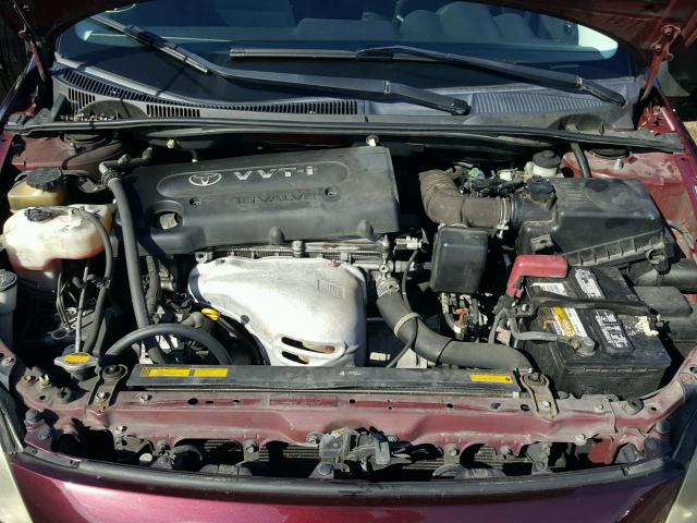 JTKDE177860072545 - 2006 TOYOTA SCION TC 勃艮第红 照片 7