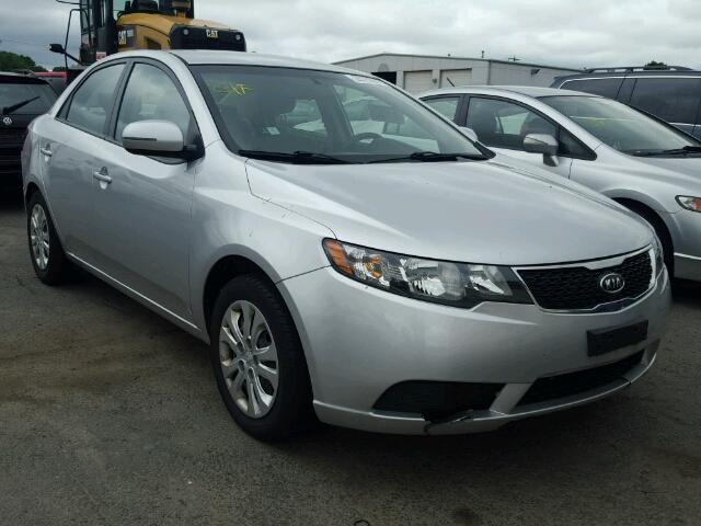 KNAFU4A24C5635958 - 2012 KIA FORTE EX SILVER photo 1