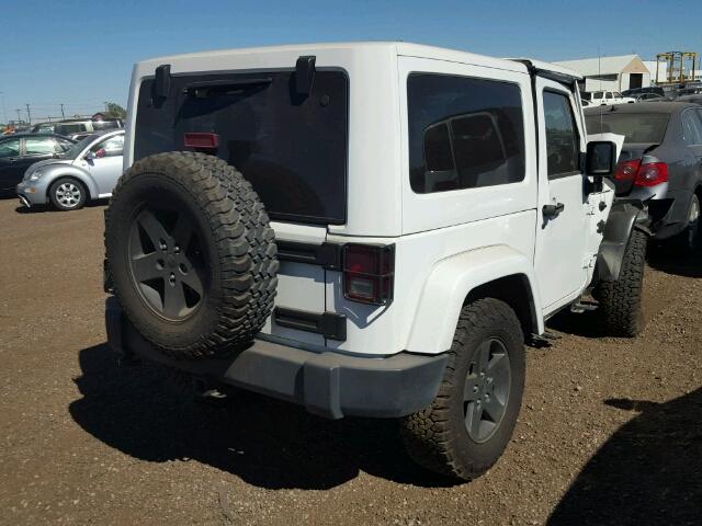 1C4AJWBG9CL172125 - 2012 JEEP WRANGLER S WHITE photo 4