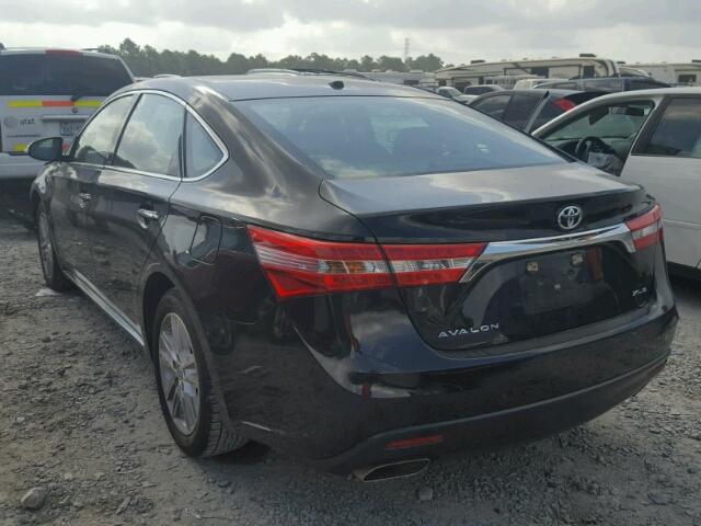 4T1BK1EB4FU162665 - 2015 TOYOTA AVALON XLE 黑色 照片 3