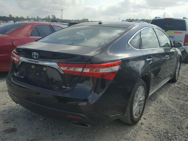 4T1BK1EB4FU162665 - 2015 TOYOTA AVALON XLE 黑色 照片 4