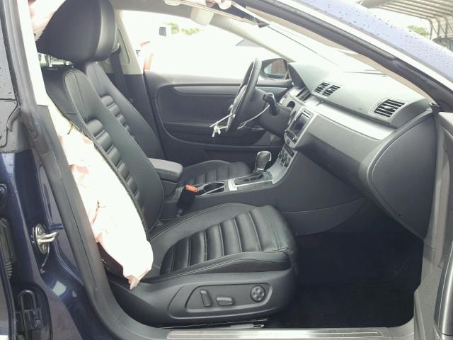 WVWBN7AN4GE516243 - 2016 VOLKSWAGEN CC BASE BLUE photo 5