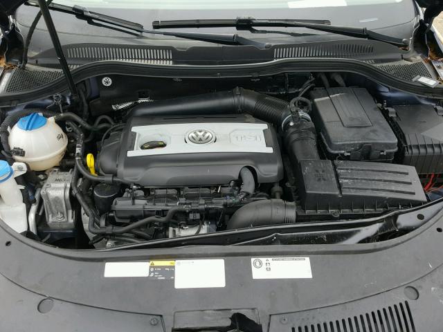 WVWBN7AN4GE516243 - 2016 VOLKSWAGEN CC BASE BLUE photo 7