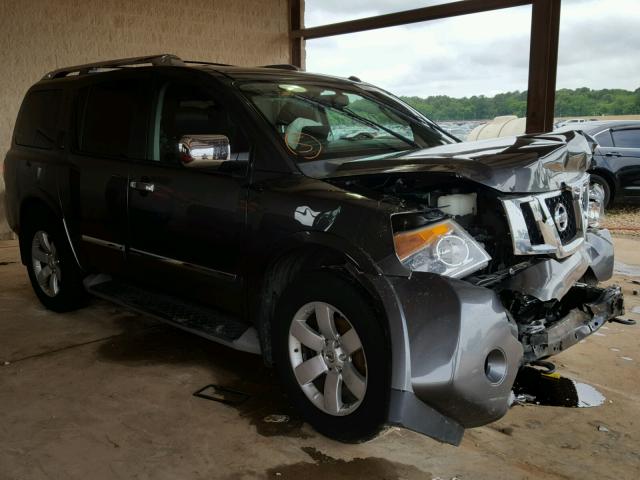 5N1BA0ND2CN616478 - 2012 NISSAN ARMADA SV GRAY photo 1