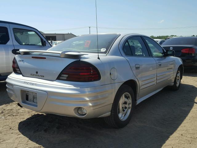 1G2NE52T41M544737 - 2001 PONTIAC GRAND AM S Gümüş foto 4