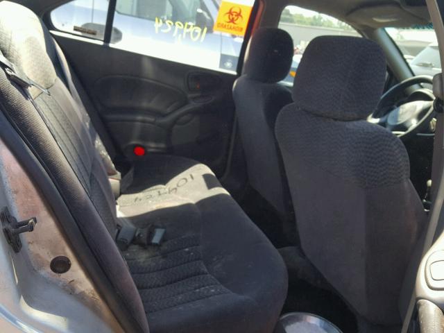 1G2NE52T41M544737 - 2001 PONTIAC GRAND AM S Gümüş foto 6