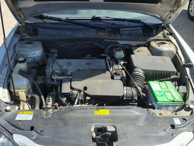 1G2NE52T41M544737 - 2001 PONTIAC GRAND AM S Gümüş foto 7