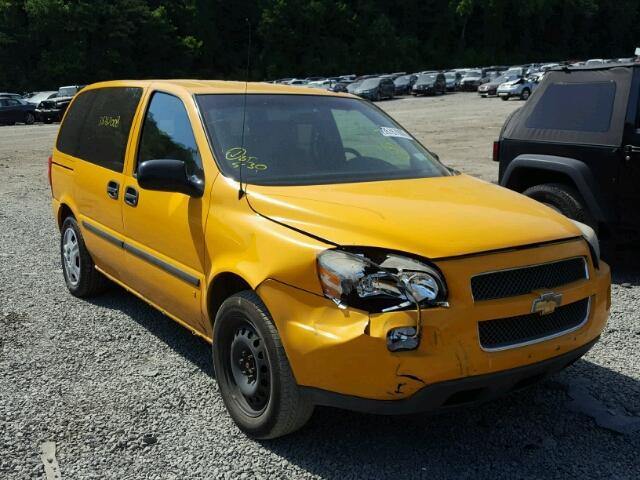 1GNDU23137D154279 - 2007 CHEVROLET UPLANDER L 黄色 照片 1