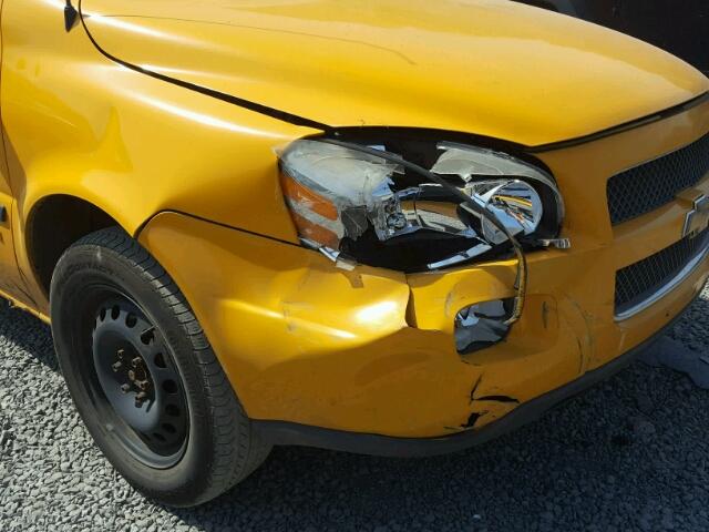 1GNDU23137D154279 - 2007 CHEVROLET UPLANDER L 黄色 照片 9