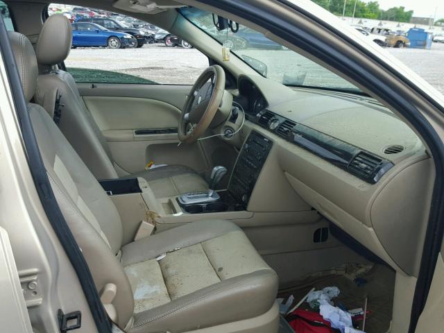 1MEHM43187G601210 - 2007 MERCURY MONTEGO PR 米色 照片 5