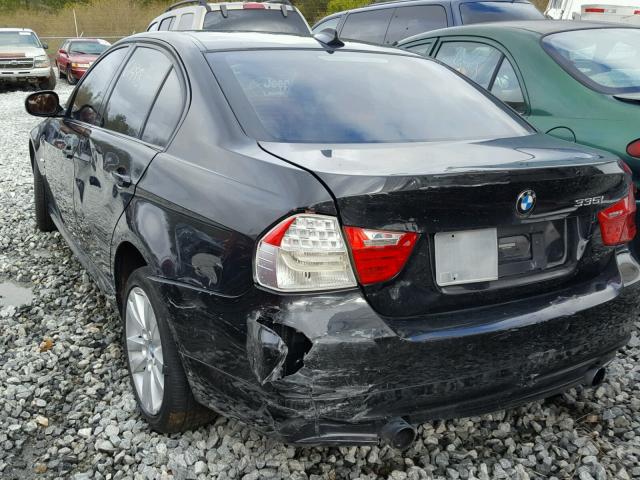 WBAPL5C54BA920511 - 2011 BMW 335 XI BLACK photo 3