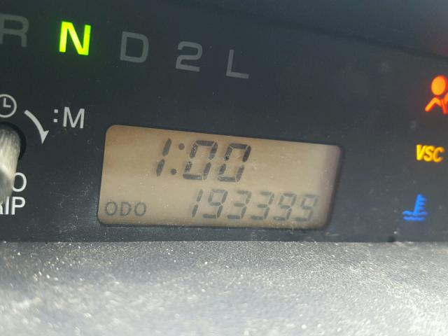 JTLKT324164084322 - 2006 TOYOTA SCION XB BLACK photo 8