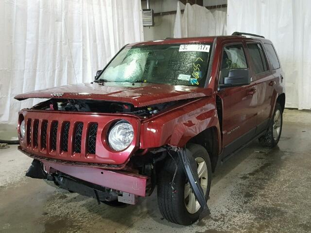 1C4NJRFB5DD253216 - 2013 JEEP PATRIOT LA RED photo 2