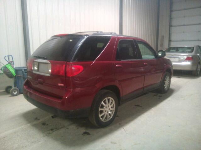 3G5DA03L77S554828 - 2007 BUICK RENDEZVOUS RED photo 4