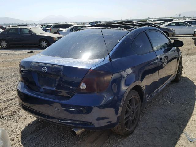 JTKDE177250009150 - 2005 TOYOTA SCION TC 蓝色 照片 4