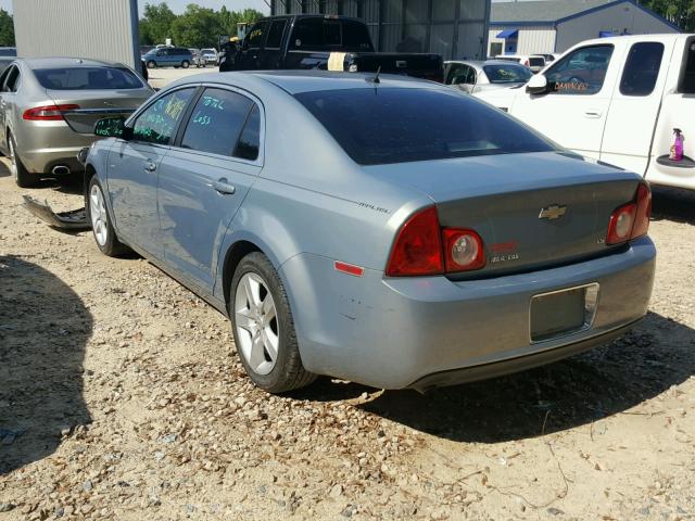 1G1ZG57B09F186147 - 2009 CHEVROLET MALIBU LS 蓝色 照片 3