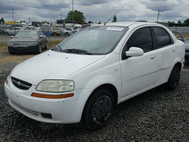 KL1TD56626B544997 - 2006 CHEVROLET AVEO BASE Ağ foto 2