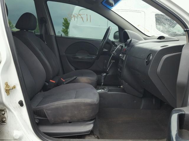 KL1TD56626B544997 - 2006 CHEVROLET AVEO BASE Ağ foto 5