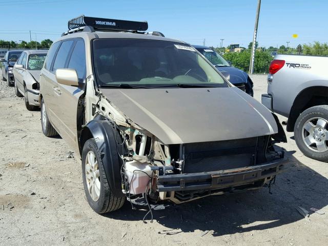 KNDMB233666042353 - 2006 KIA SEDONA EX GOLD photo 1